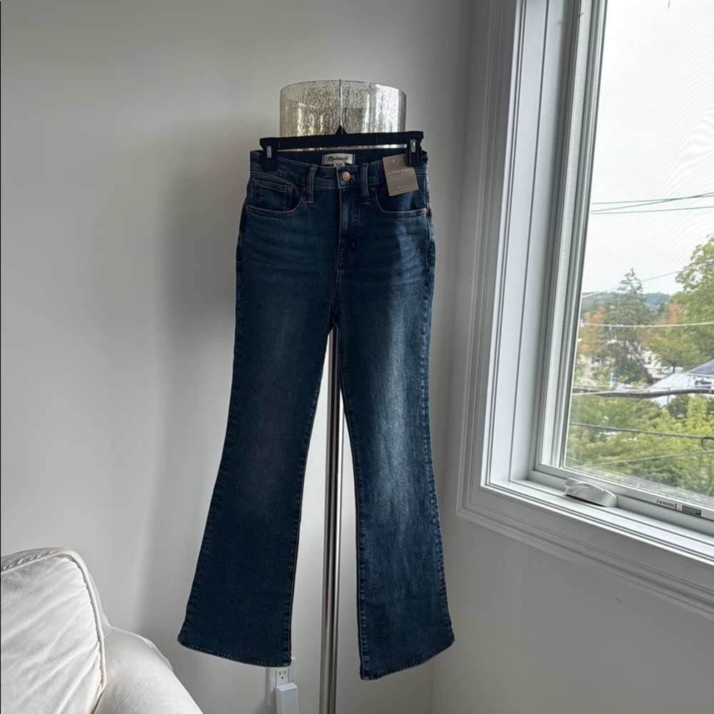 Madewell Deep Blue Flare Jeans